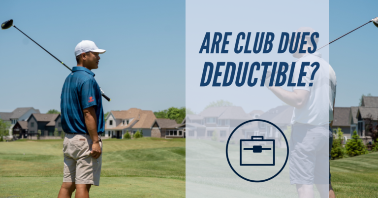 Can you deduct club dues?