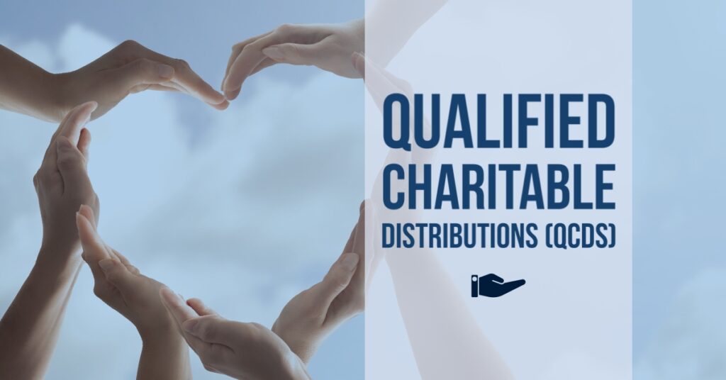 Qualified charitable distributions QCD donations